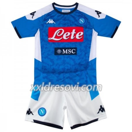 SSC Napoli Domaći Dječji Komplet Dresovi za Nogomet 2019-2020 (+ kratke hlače)